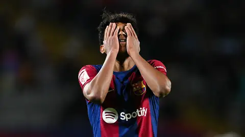 Lamine Yamal en uno de los partidos con el FC Barcelona Lamine Yamal en uno de los partidos con el FC Barcelona