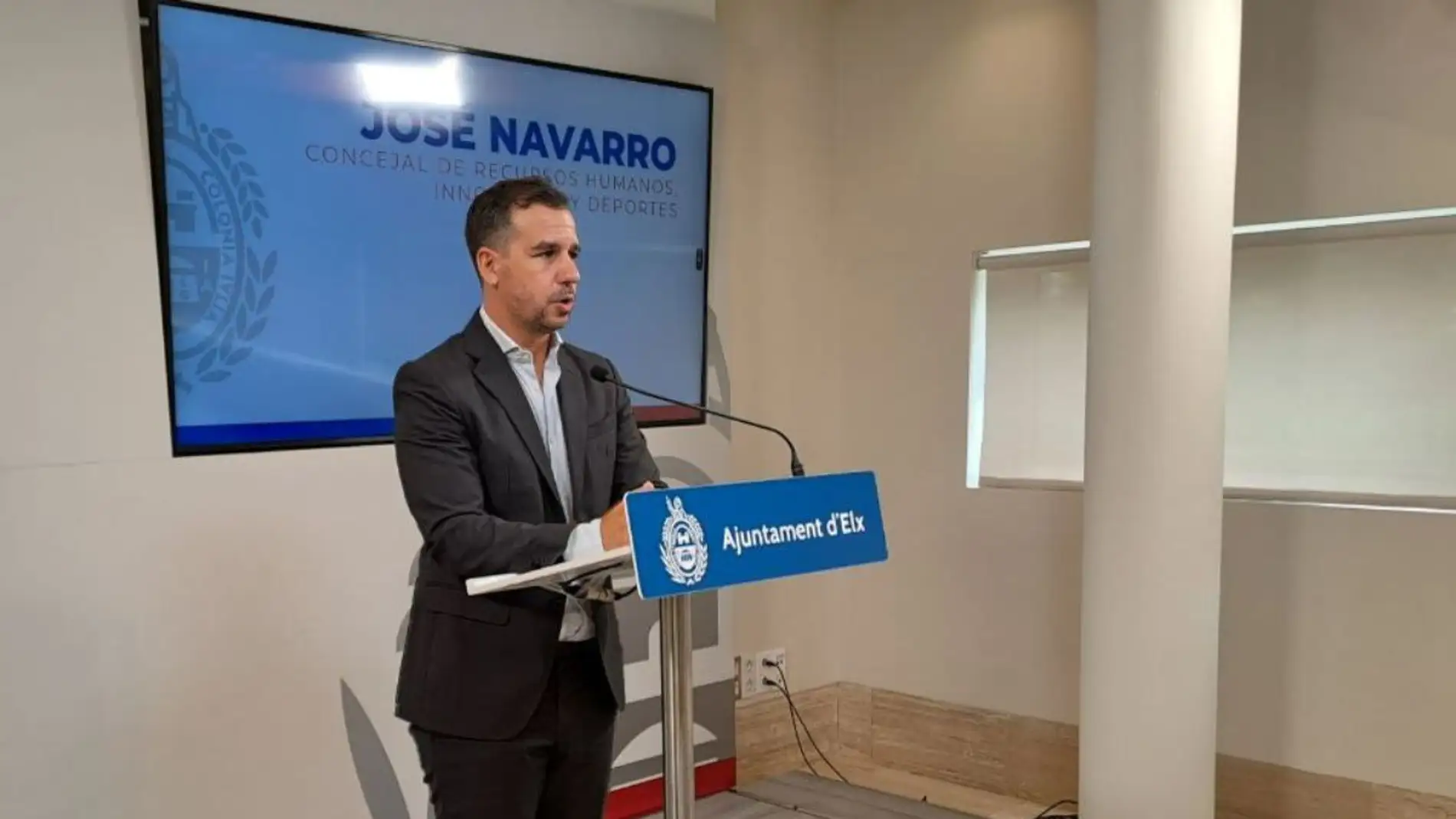 José Navarro, concejal del PP en el Ayuntamiento de Elche.