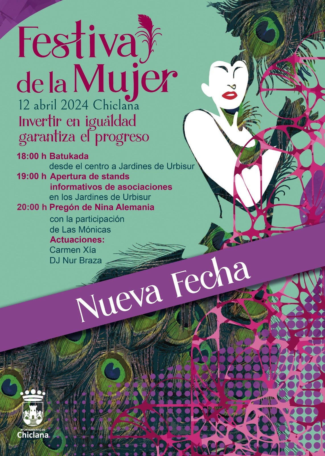 Los Jardines de Urbisur de Chiclana acogen este viernes el Festival de la Mujer Los Jardines de Urbisur de Chiclana acogen este viernes el Festival de la Mujer