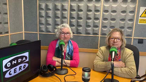 oncha Cardo y Celia Panigua, integrantes del Col,lectiu pel patrimoni Saguntí oncha Cardo y Celia Panigua, integrantes del Col,lectiu pel patrimoni Saguntí