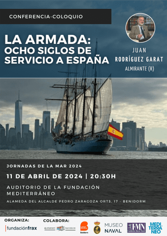 La Fundación Frax programa una conferencia del Almirante Juan Rodríguez Garat en Benidorm La Fundación Frax programa una conferencia del Almirante Juan Rodríguez Garat en Benidorm