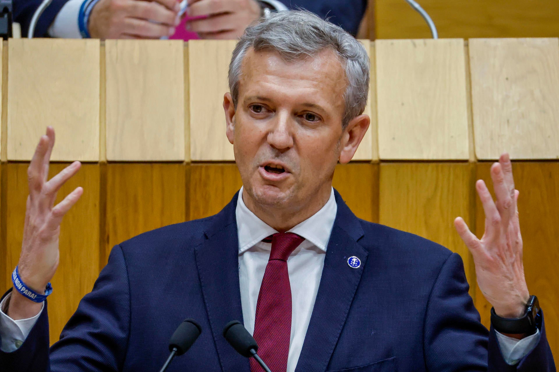 Alfonso Rueda, investido por segunda vez como presidente de la Xunta Alfonso Rueda, investido por segunda vez como presidente de la Xunta