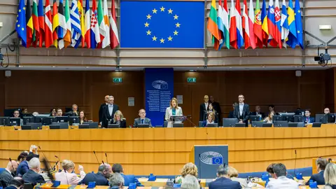 Una sesión del Parlamento Europeo Una sesión del Parlamento Europeo