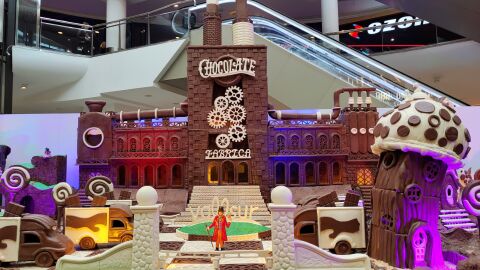 El universo del chocolate de Willy Wonka llega a Valladolid