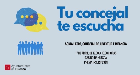 Sonia Latre, próxima protagonista de "Tu concejal te escucha" en Huesca Sonia Latre, próxima protagonista de "Tu concejal te escucha" en Huesca