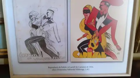 El cartell de Carnaval de 1934 és obra de Lau El cartell de Carnaval de 1934 és obra de Lau