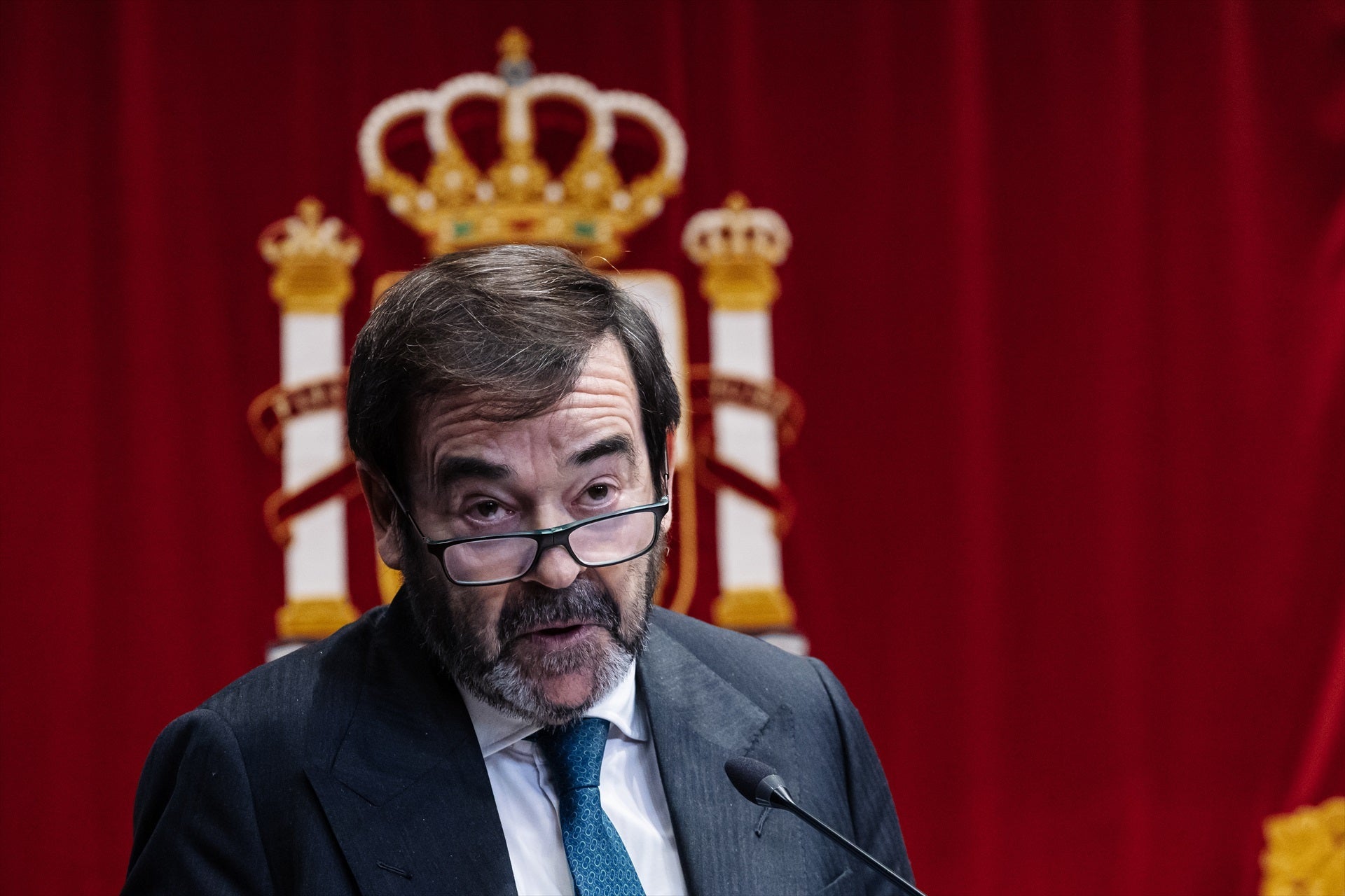 Vicente Guilarte expresa su desánimo por el bloqueo en el CGPJ: "Esto es insostenible" Vicente Guilarte expresa su desánimo por el bloqueo en el CGPJ: "Esto es insostenible"