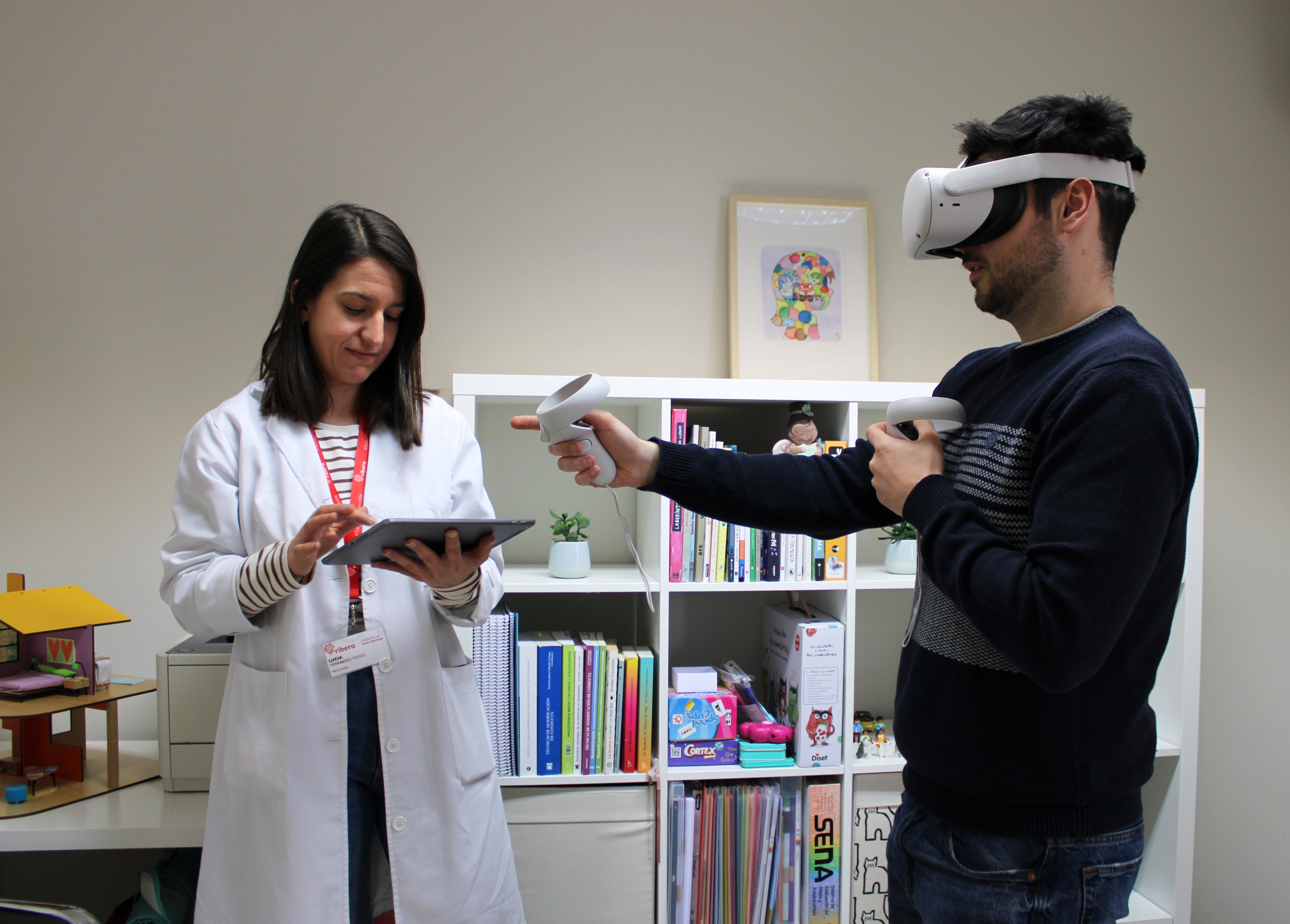 Ribera Polusa utiliza realidad virtual para tratar trastornos de ansiedad y fobias Ribera Polusa utiliza realidad virtual para tratar trastornos de ansiedad y fobias