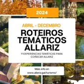 Nova edición dos Roteiros Temáticos de Allariz Nova edición dos Roteiros Temáticos de Allariz