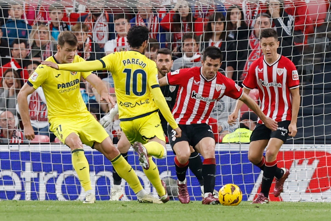 Un penalti marcado por Parejo en el tiempo añadido amarga la fiesta del Athletic Un penalti marcado por Parejo en el tiempo añadido amarga la fiesta del Athletic