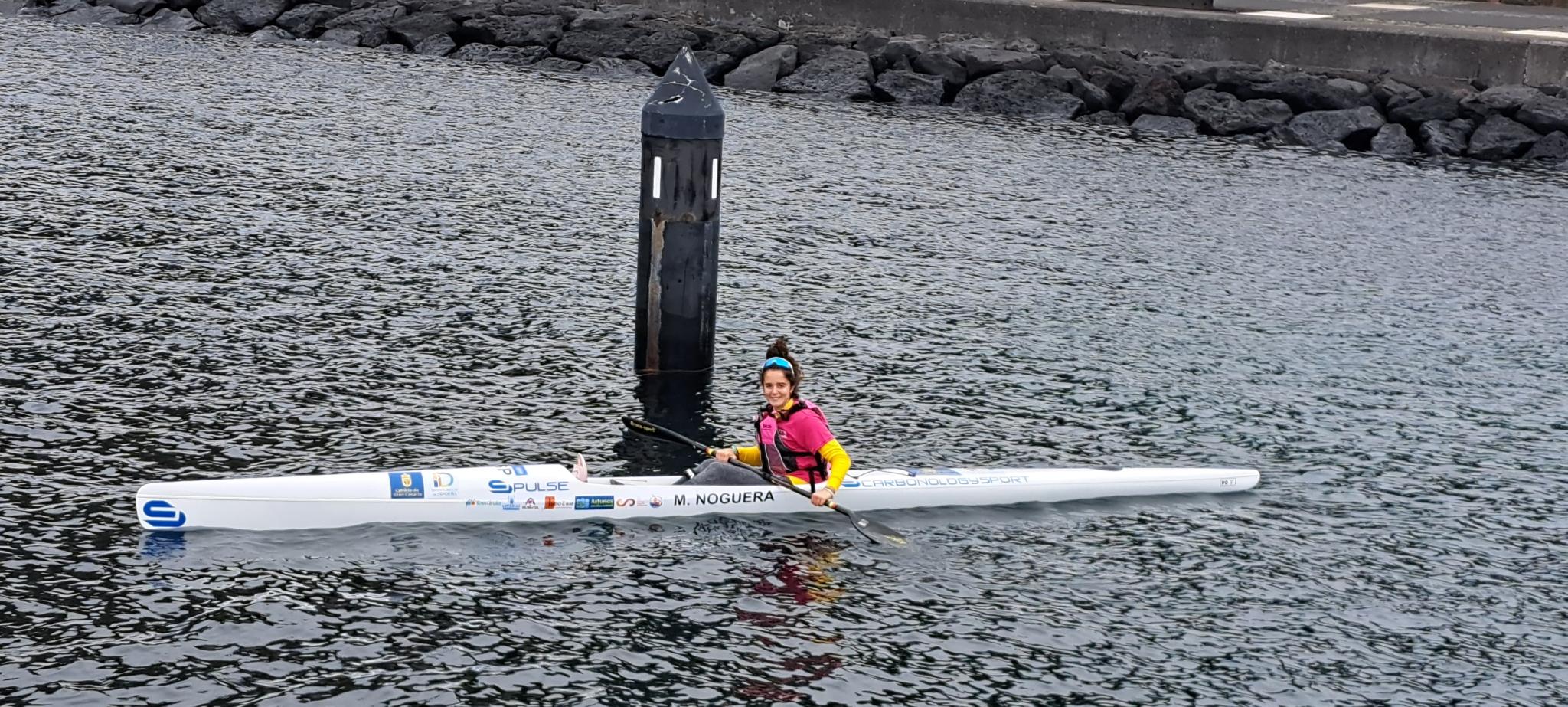 Marta Noguera se convierte en campeona de Europa de kayak de mar en Portugal Marta Noguera se convierte en campeona de Europa de kayak de mar en Portugal
