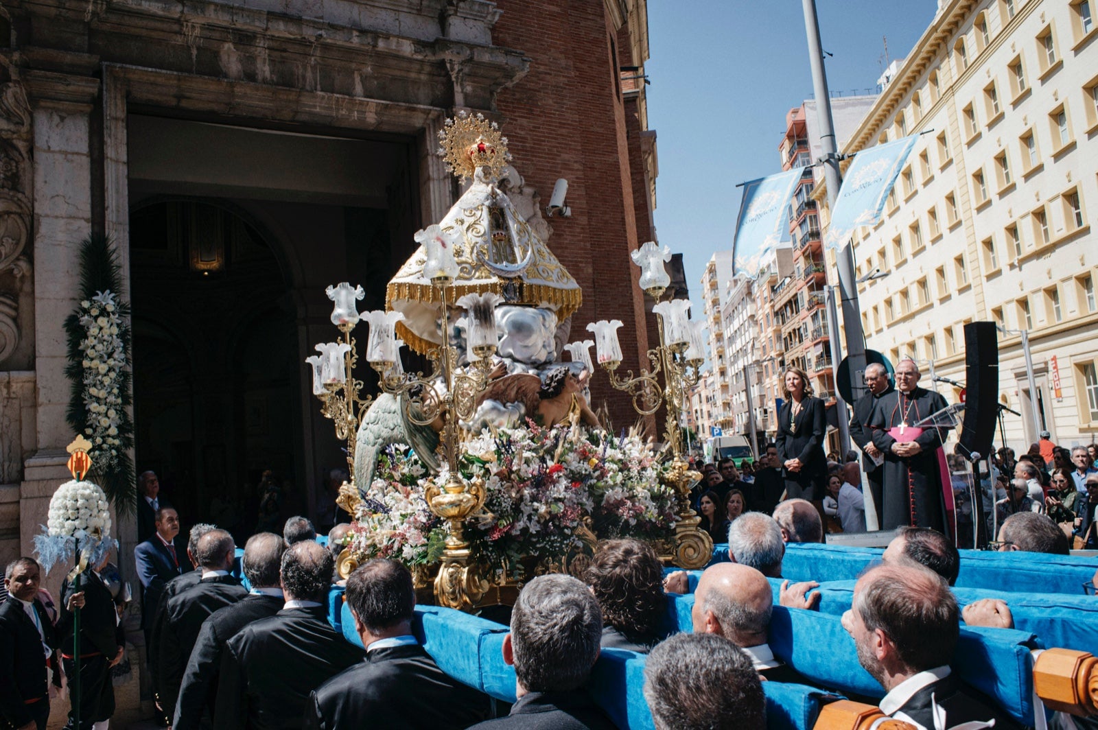 La Mare de Déu del Lledó inicia su peregrinar por Castelló en el Centenario de su Coronación La Mare de Déu del Lledó inicia su peregrinar por Castelló en el Centenario de su Coronación