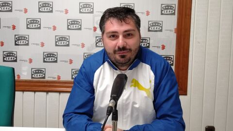 &Oacute;scar D&iacute;az Bell&oacute;n, presidente del C.D. Quijote Vivela