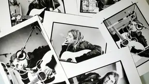 Imágenes de Kurt Cobain, cantante de Nirvana