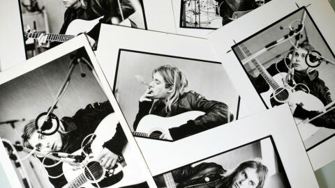 Im&aacute;genes de Kurt Cobain, cantante de Nirvana