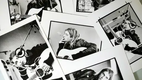 Imágenes de Kurt Cobain, cantante de Nirvana Imágenes de Kurt Cobain, cantante de Nirvana
