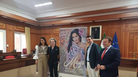 Cartel anunciador del mayo festivo 2024