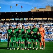 Once titular del Elche CF ante el Real Zaragoza, en La Romareda
