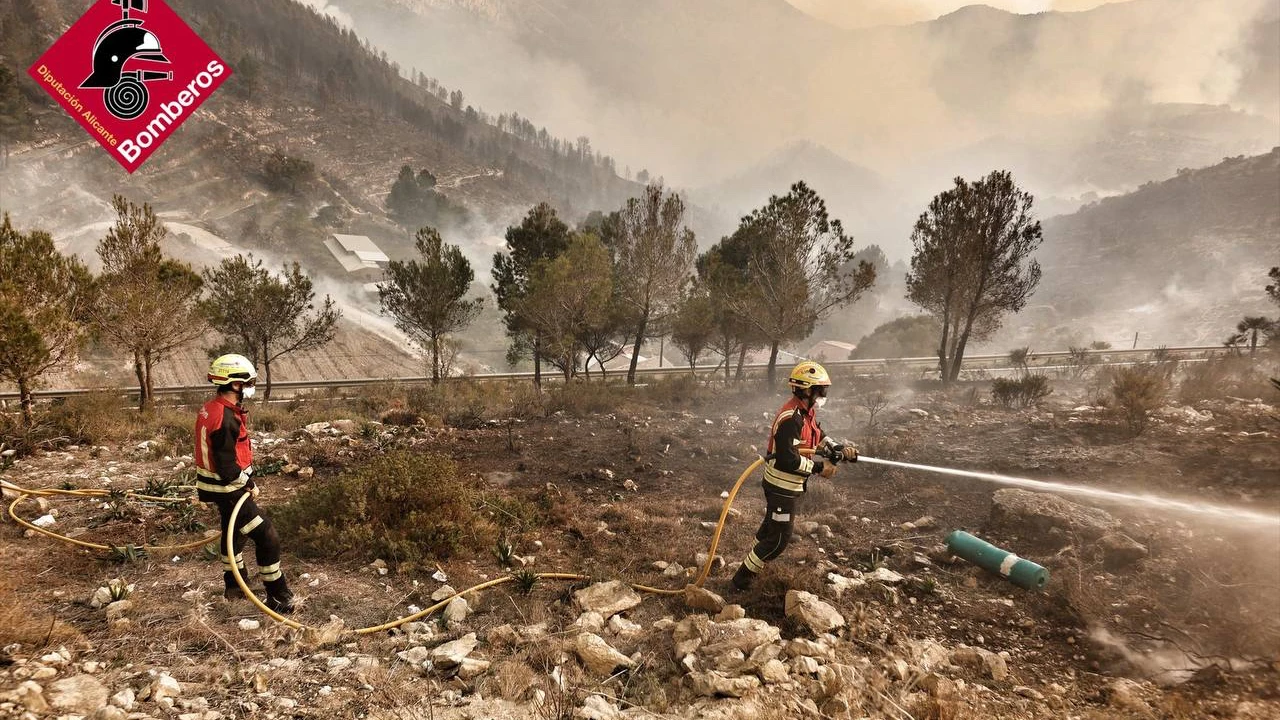 Incendio Tarbena