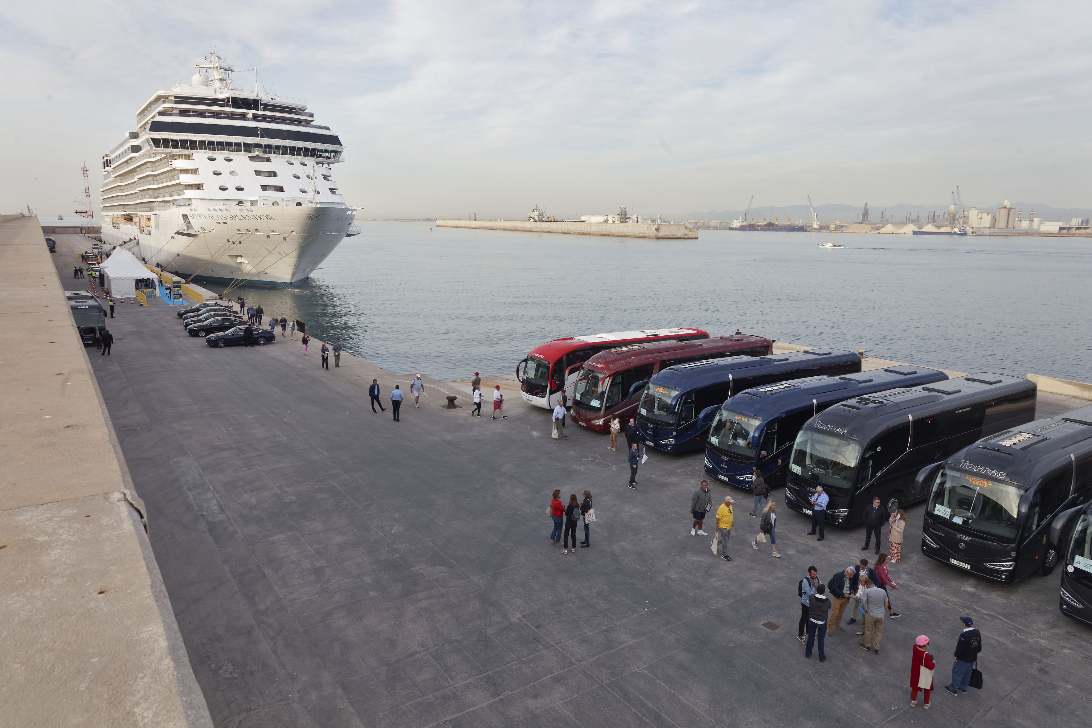 Castellón recibe hoy los primeros 750 cruceristas de la temporada Castellón recibe hoy los primeros 750 cruceristas de la temporada