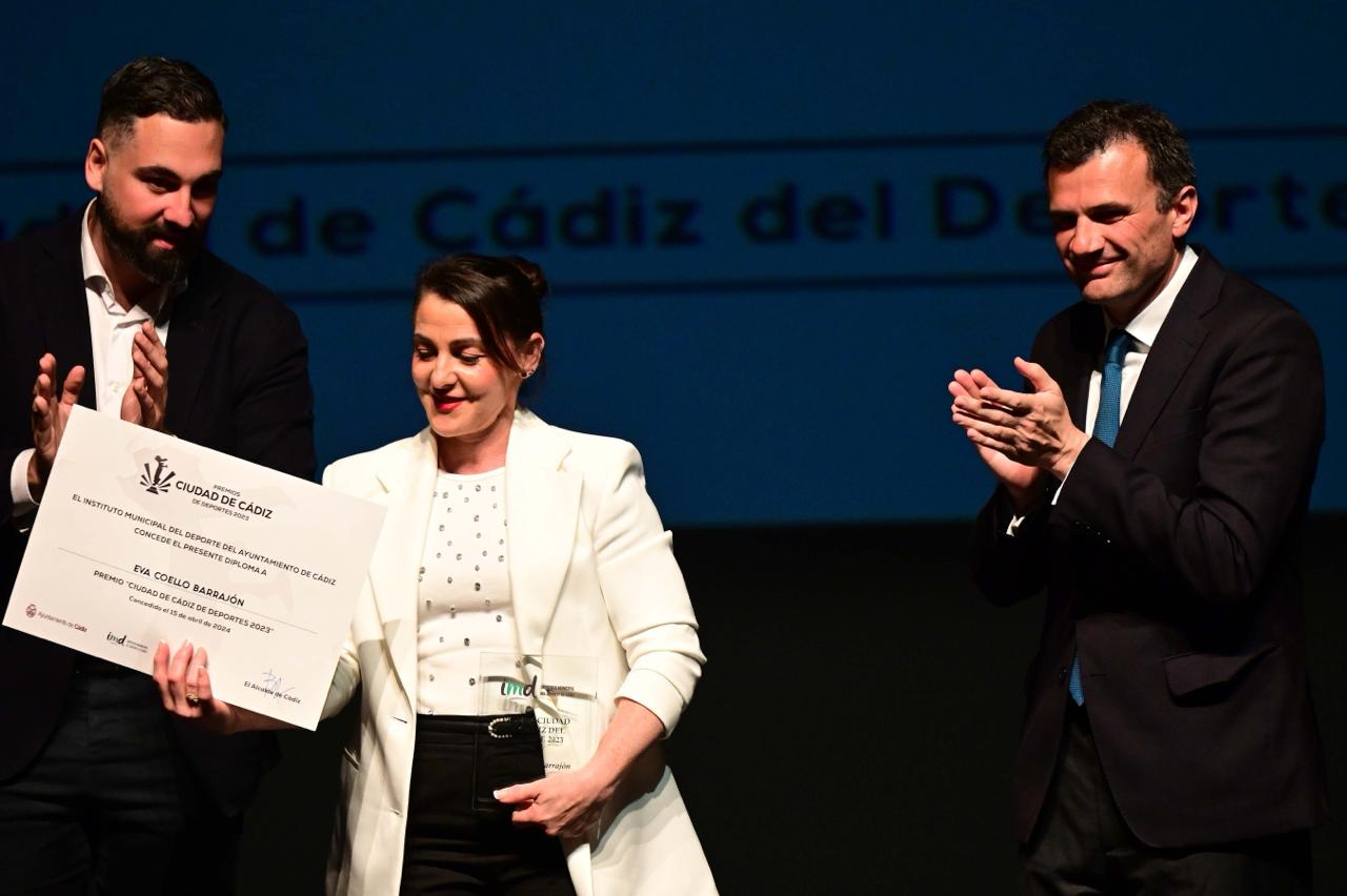 Entregados los premios Ciudad de Cádiz de Deportes 2023 Entregados los premios Ciudad de Cádiz de Deportes 2023