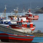 Barcos en un puerto de Galicia