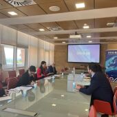Reunión en la Universidad de Cádiz
