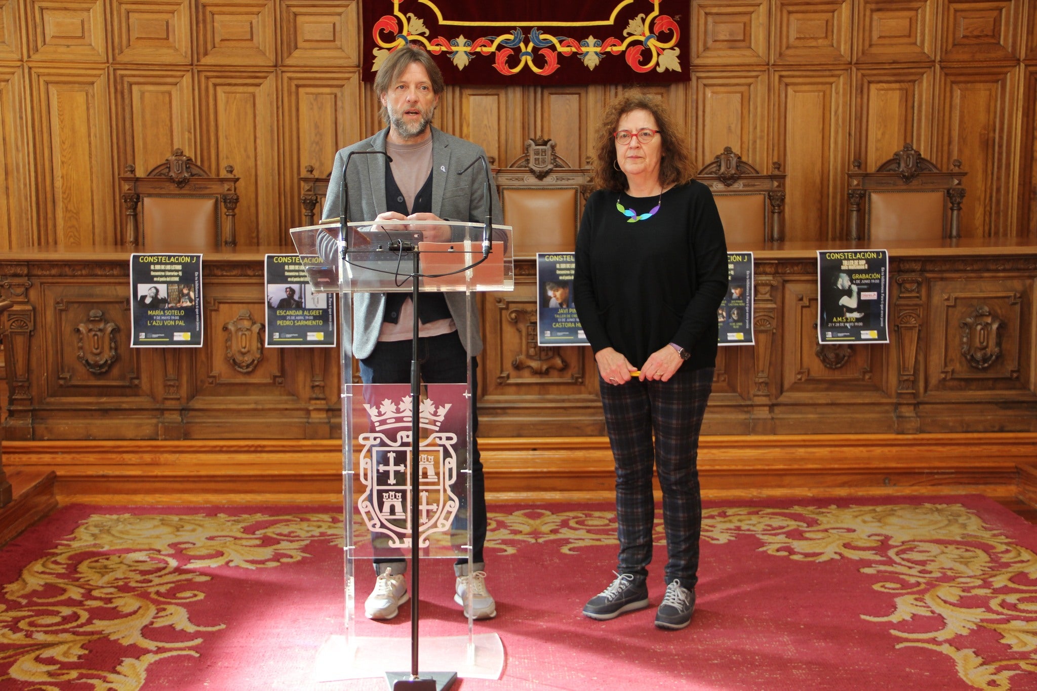 Ayuntamiento de Palencia y UPP acercan la literatura a adolescentes y jóvenes a través del programa "Constelación J" Ayuntamiento de Palencia y UPP acercan la literatura a adolescentes y jóvenes a través del programa "Constelación J"