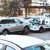Arrastre de vehículos en el edificio Las Terrazas de Benidorm por impago