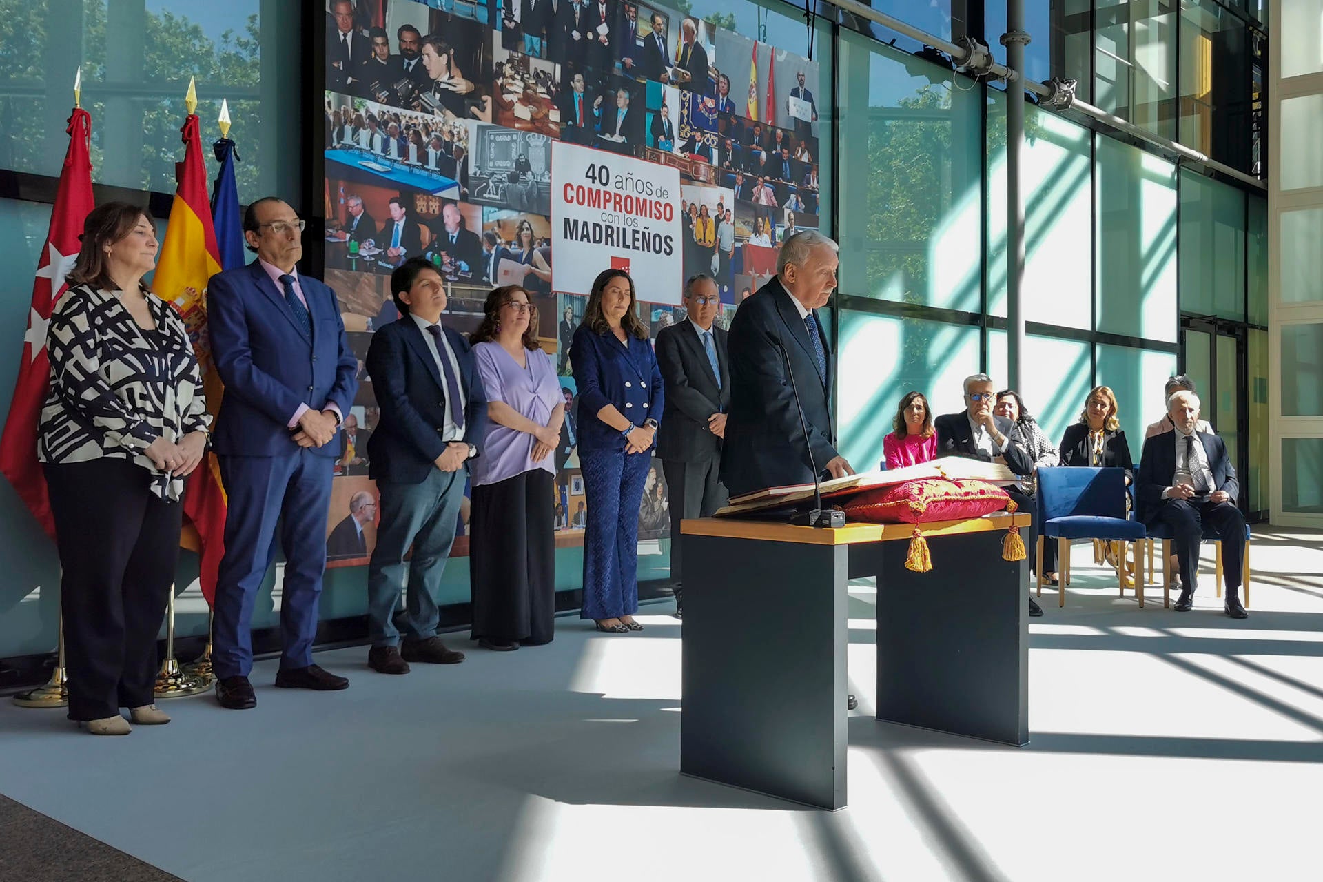Joaquín Leguina, presidente de la Cámara de Cuentas de Madrid en contra del PSOE Joaquín Leguina, presidente de la Cámara de Cuentas de Madrid en contra del PSOE