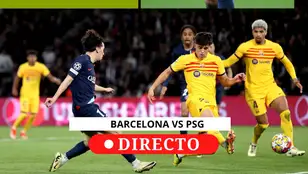 En directo Barcelona vs PSG: cuartos de final de la Champions League en vivo