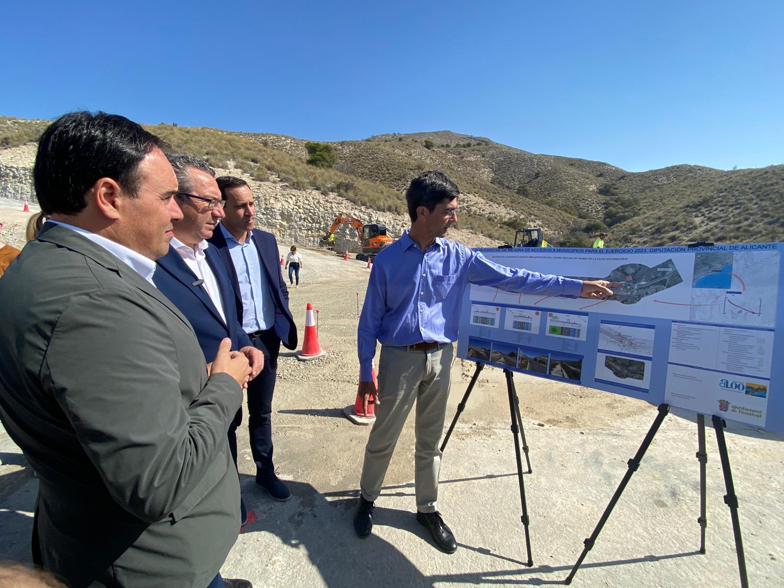 La 'Carretera de la Cala' de Finestrat abrirá al tráfico este verano La 'Carretera de la Cala' de Finestrat abrirá al tráfico este verano