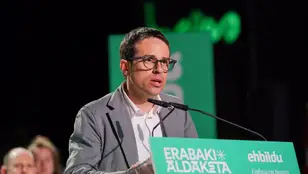 El candidato de EH Bildu a la presidencia del País Vasco, Pello Otxandiano