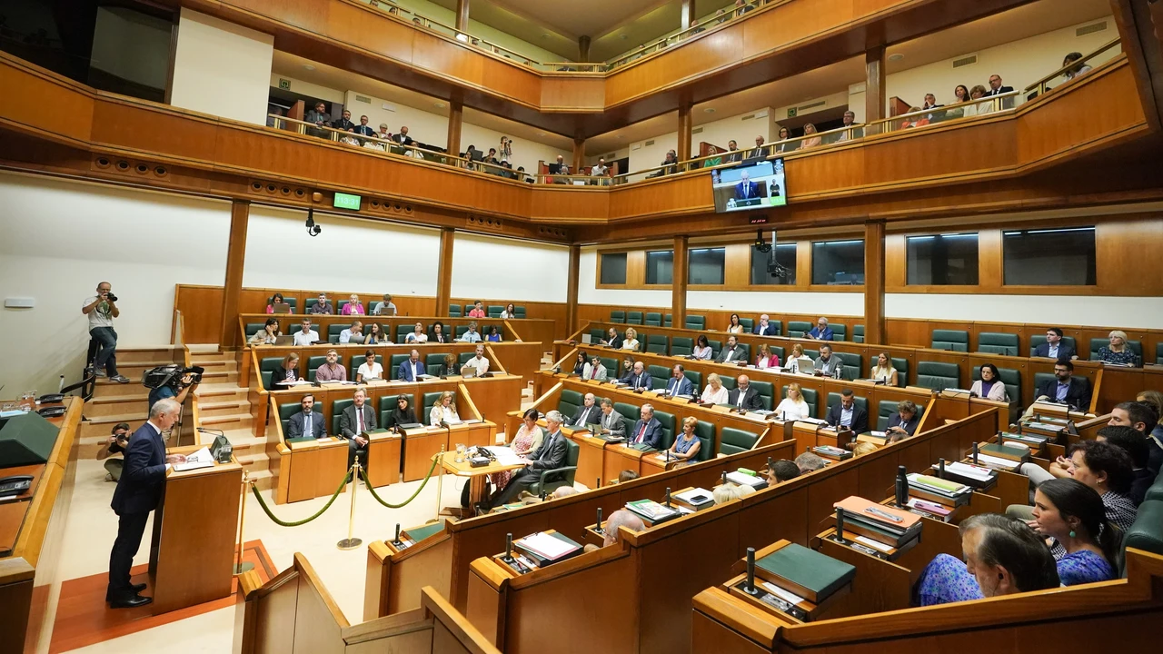 Pleno de Política General que se celebra en el Parlamento Vasco | Foto de ARCHIVO