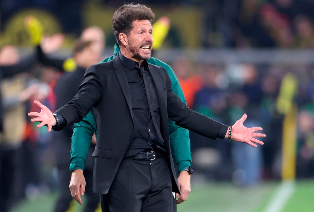 Simeone: "Si hubiéramos tenido contundencia, habríamos ganado 6-4" Simeone: "Si hubiéramos tenido contundencia, habríamos ganado 6-4"