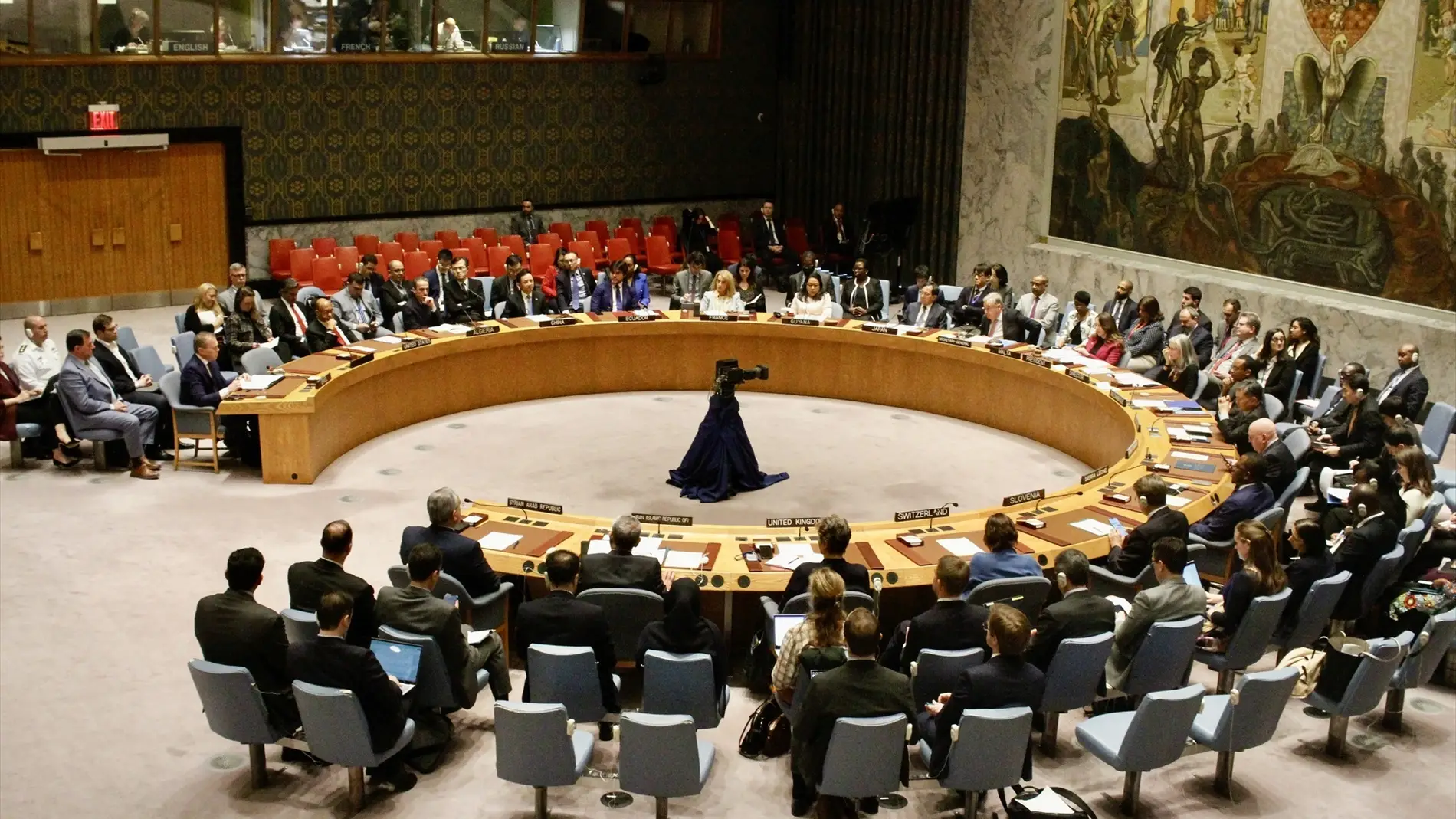 Imagen del Consejo de Seguridad de la ONU