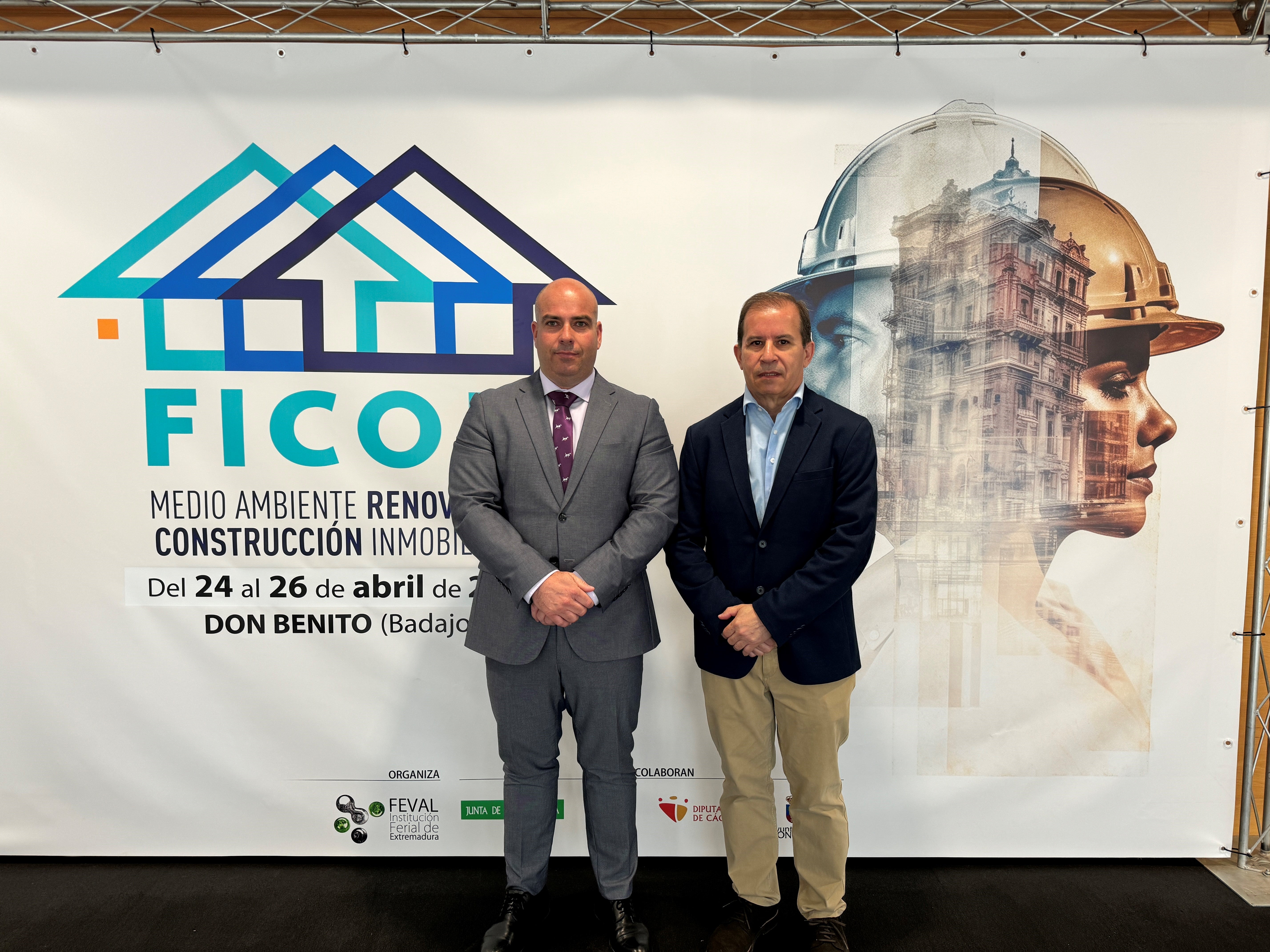 La Feria Ibérica de la Construcción, la FICON 2024, se celebrará del 24 al 26 de abril en FEVAL con más de 60 expositores La Feria Ibérica de la Construcción, la FICON 2024, se celebrará del 24 al 26 de abril en FEVAL con más de 60 expositores