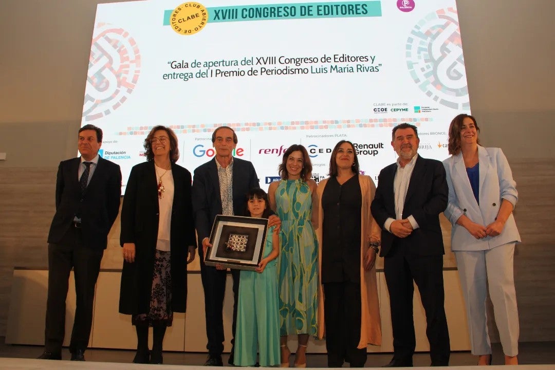 Isaías Lafuente, Premio Luis María Rivas de Periodismo en la gala inaugural del XVIII Congreso de Editores Isaías Lafuente, Premio Luis María Rivas de Periodismo en la gala inaugural del XVIII Congreso de Editores