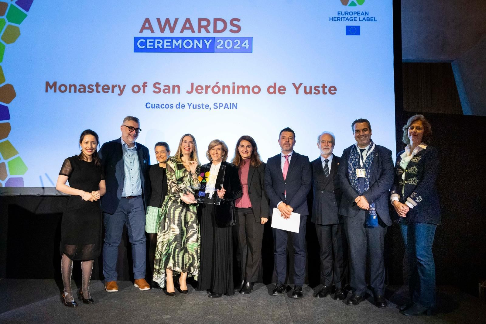 El Monasterio de Yuste ya cuenta con su Sello de Patrimonio Europeo El Monasterio de Yuste ya cuenta con su Sello de Patrimonio Europeo