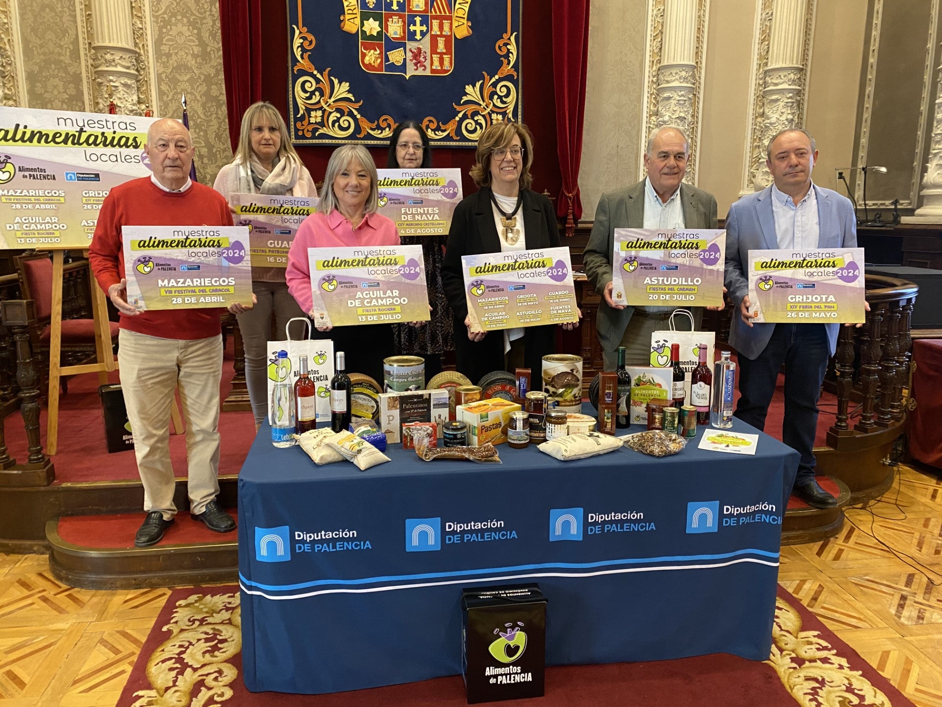 Las Muestras Alimentarias de la Diputación de Palencia viajarán a seis localidades de la provincia Las Muestras Alimentarias de la Diputación de Palencia viajarán a seis localidades de la provincia