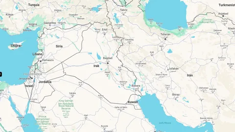 Mapa Oriente Próximo