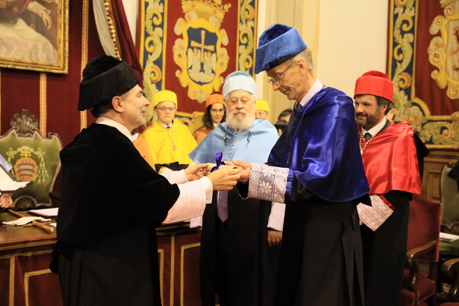 El especialista en neandertales Svante Pääbo, Doctor Honoris Causa de la Universidad de Oviedo El especialista en neandertales Svante Pääbo, Doctor Honoris Causa de la Universidad de Oviedo