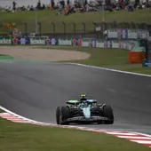 Alonso saldrá tercero y Sainz quinto en la carrera al sprint Alonso saldrá tercero y Sainz quinto en la carrera al sprint