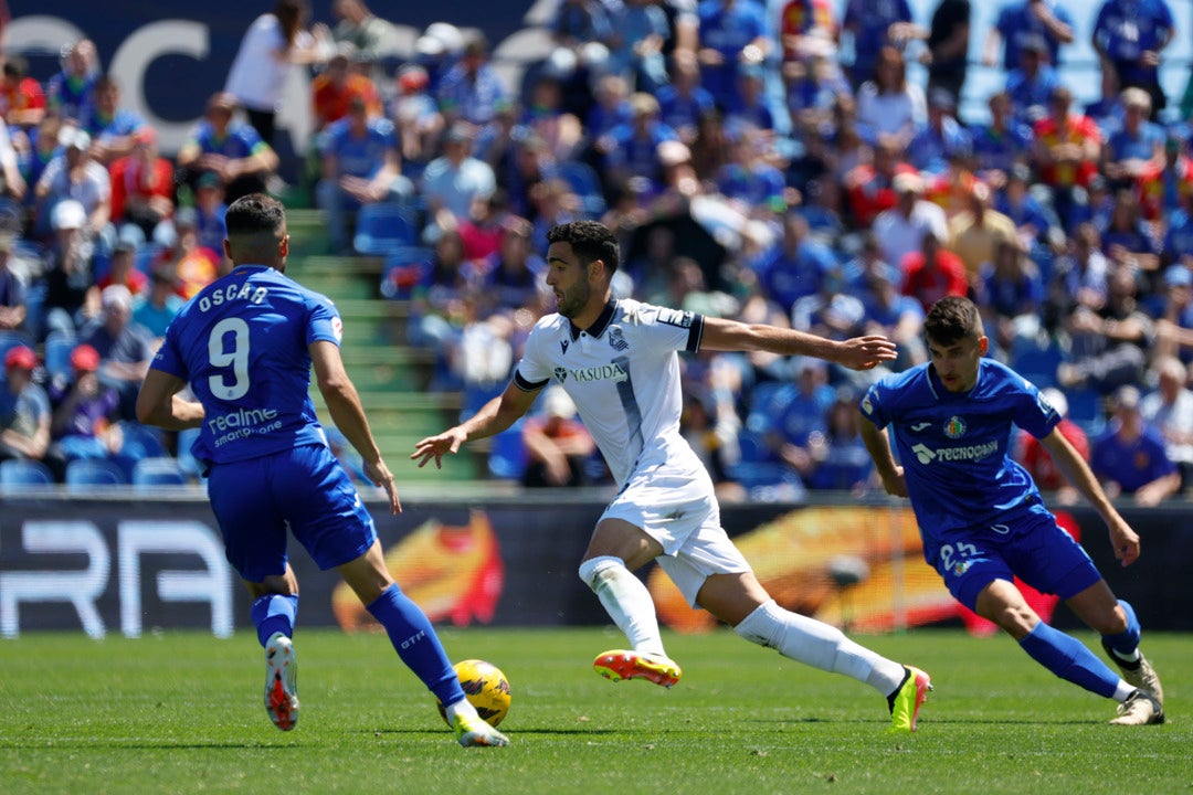 El Getafe compromete la fortaleza europea de la Real Sociedad El Getafe compromete la fortaleza europea de la Real Sociedad