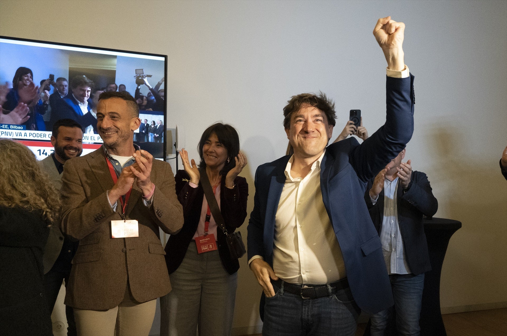 El secretario general del PSE-EE y candidato del partido a lehendakari, Eneko Andueza. El secretario general del PSE-EE y candidato del partido a lehendakari, Eneko Andueza.