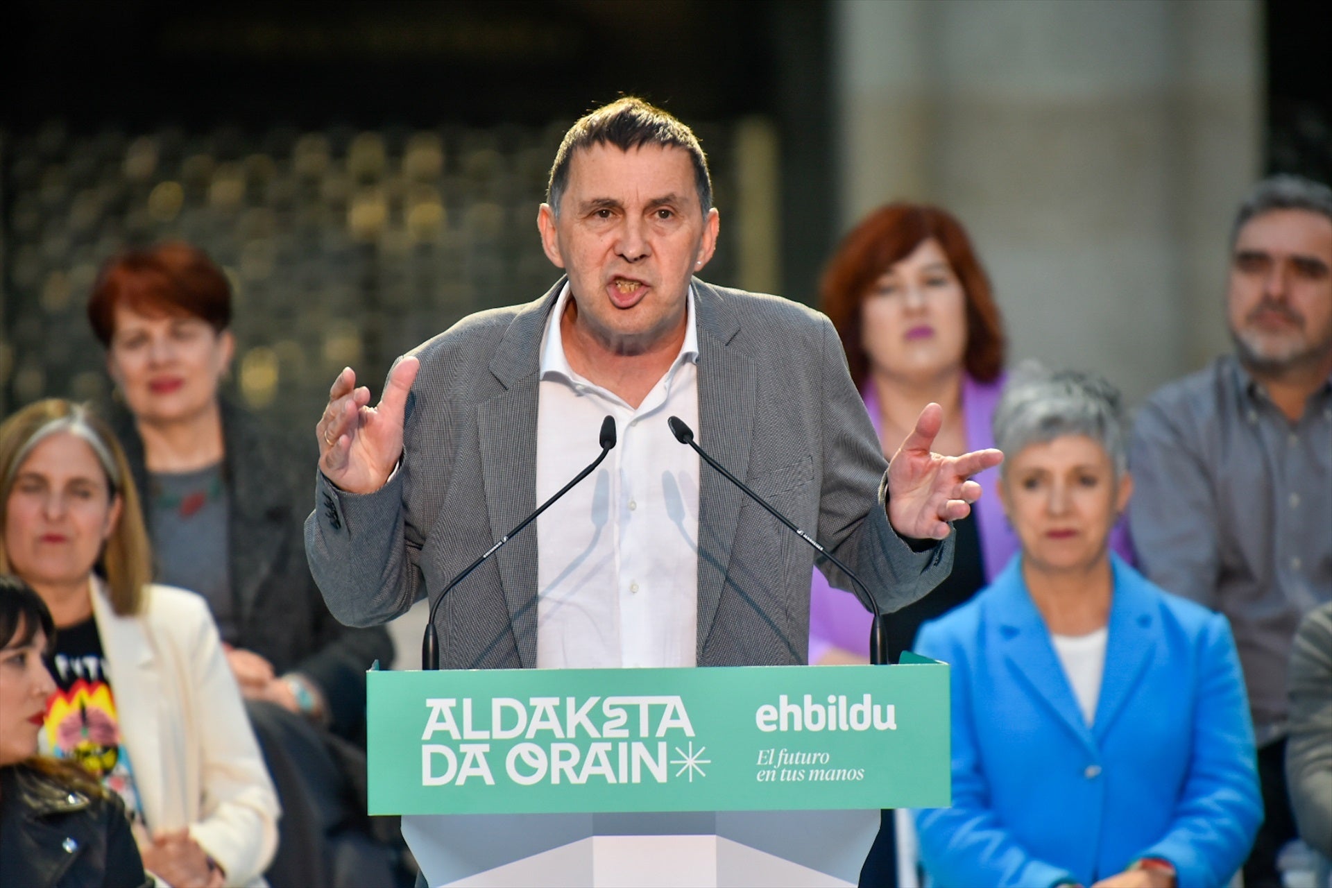 El coordinador general de EH Bildu, Arnaldo Otegi. El coordinador general de EH Bildu, Arnaldo Otegi.