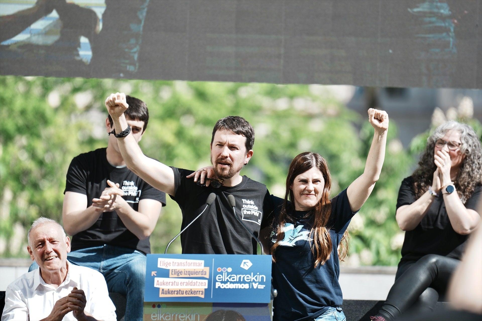 Podemos continúa con su declive y se queda sin representación en el parlamento vasco Podemos continúa con su declive y se queda sin representación en el parlamento vasco