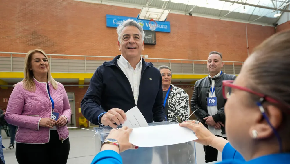 El candidato a Lehendakari del Partido Popular, Javier de Andrés El candidato a Lehendakari del Partido Popular, Javier de Andrés