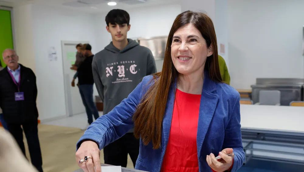 La candidata a lehendakari por Podemos, Miren Gorrotxategi