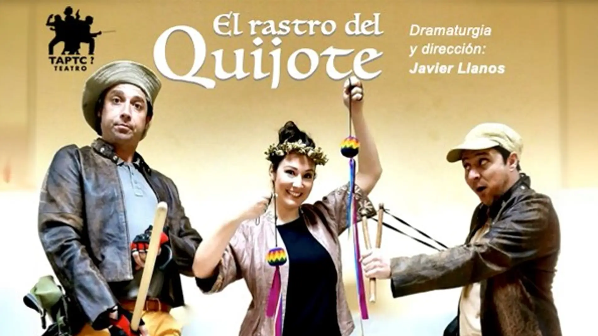 Cartel del espectáculo teatral “El rastro del Quijote”